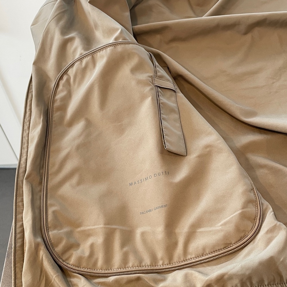 MASSIMO DUTTI packable lightweight Bomber Jacket … - image 11